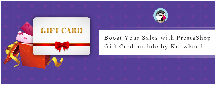 PrestaShop Gift Card module by Knowband