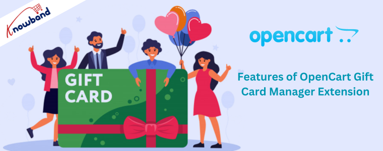 Features of OpenCart Gift Card Manager Extension