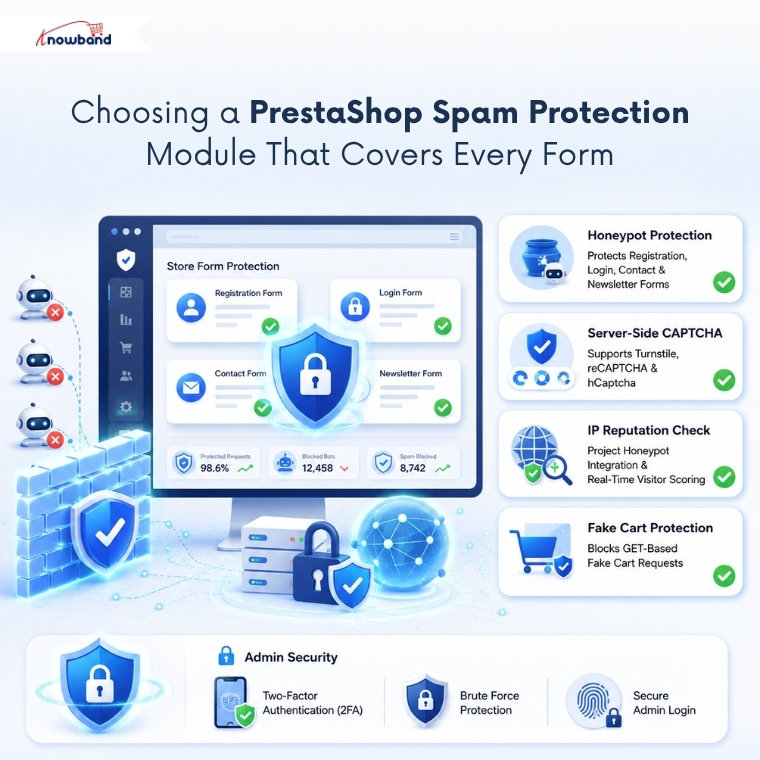 Choosing a PrestaShop Spam Protection Module That Covers Every Form