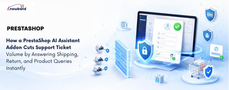 PrestaShop Spam Protection Module blocking bots, fake registrations, and spam submissions on an online store.
