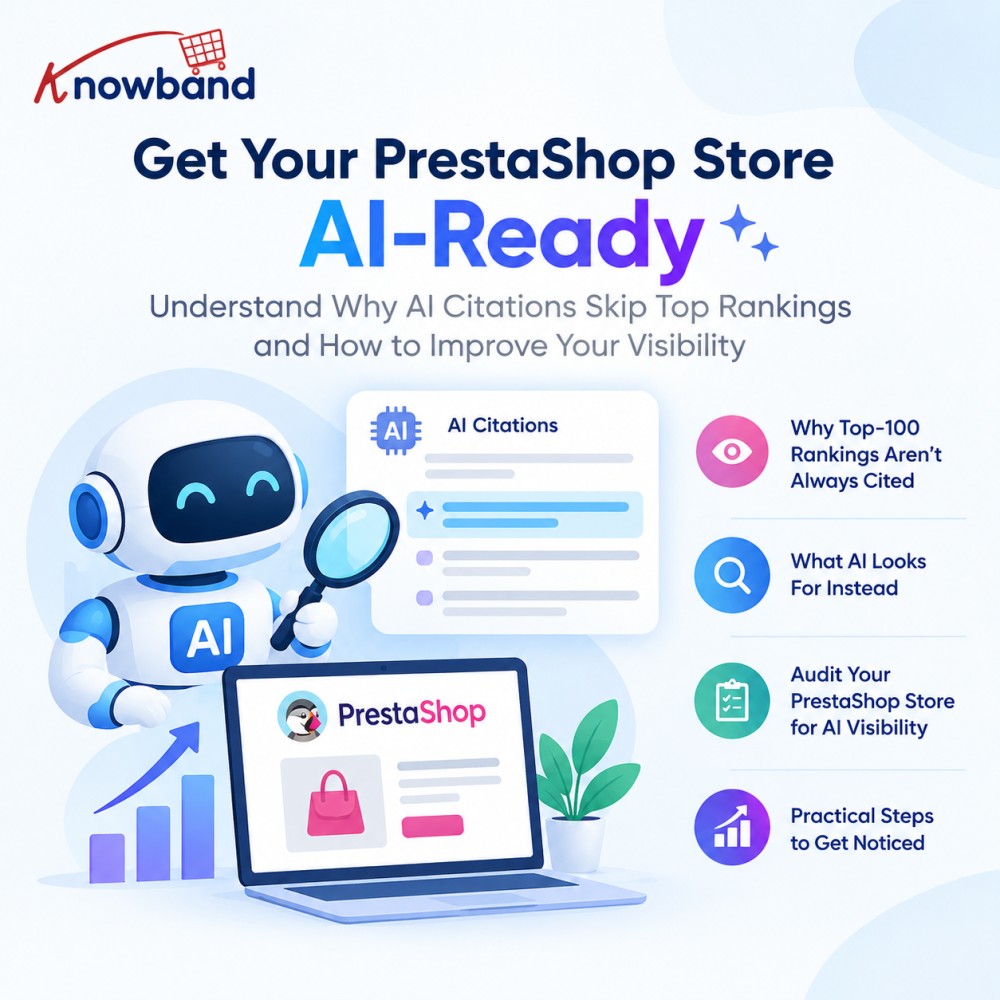 PrestaShop SEO Module for auditing AI visibility